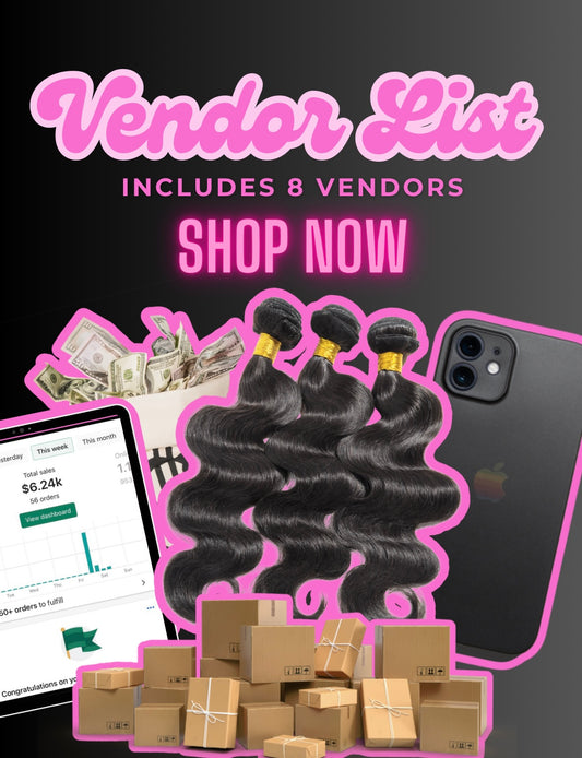 My Personal Hair Vendors List